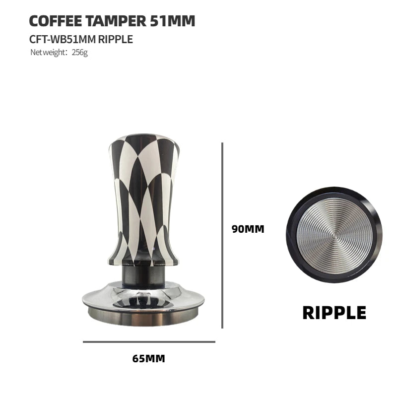 BEARR Coffee Press Constant Pressure Adjustable Coffee Powder Press Barista Tool Coffee Distributor  Accessories  Coffee Tamper