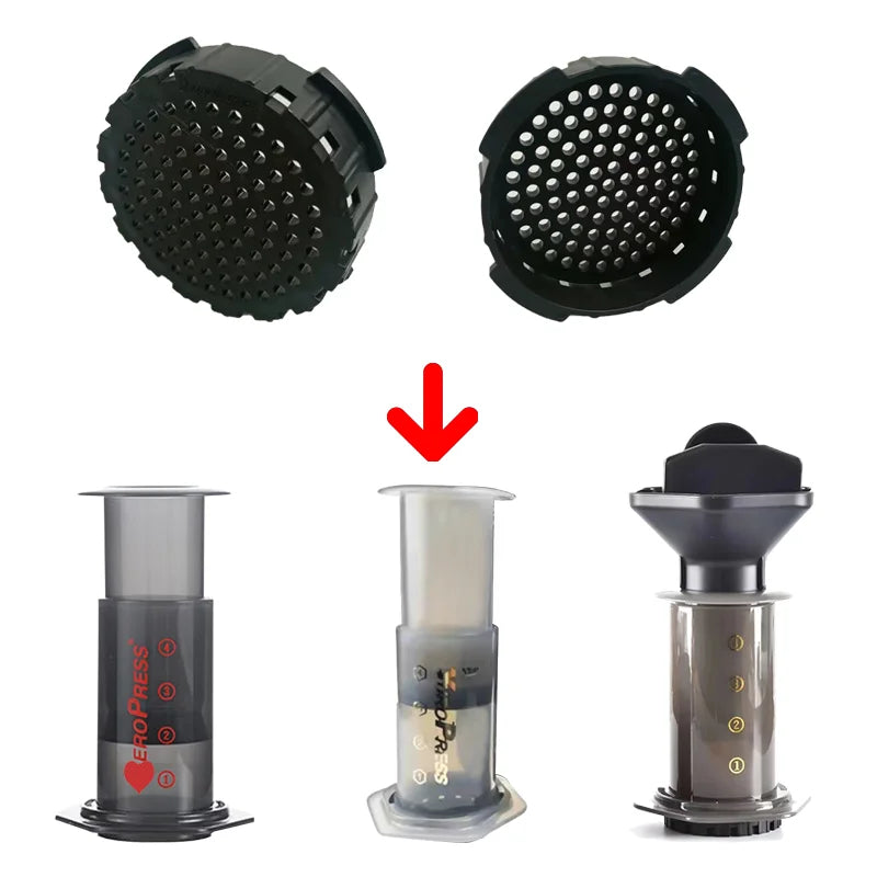 YRP Aeropress/Yuropress Coffee accessories for Air press 64mm350pcs Coffee filter paper Prismo Espresso Boosting accessories